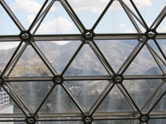 Wall of the BioSphere 2